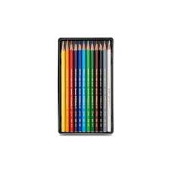 瑞士卡達 Caran d'Ache PRISMALO 高級水性色鉛筆 (12色) 藍盒 瑞士卡達 Caran d'Ache PRISMALO 高級水性色鉛筆 (12色) 藍盒