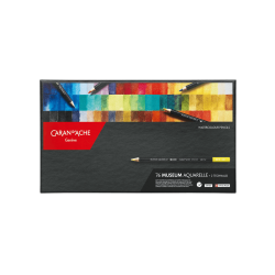 瑞士卡達 Caran d'Ache  MUSEUM 博物館級水性色鉛筆 76色紙盒