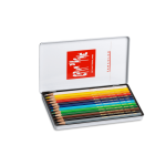 瑞士卡達 Caran d'Ache FANCOLOR 水性色鉛筆 (12色) 白盒