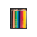 瑞士卡達 Caran d'Ache FANCOLOR 水性色鉛筆 (18色) 白盒