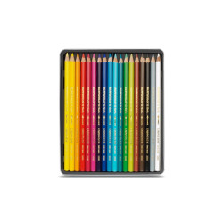 瑞士卡達 Caran d'Ache SUPRACOLOR 專家級水性色鉛筆 (18色) 紅盒