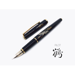 日本 PILOT 百樂 平蒔繪 14K金 鋼筆(鶴) 日本 PILOT 百樂 平蒔繪 14K金 鋼筆(鶴)