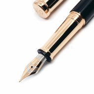 德國 OTTO HUTT 奧托赫特 精工藝 | Design04 黑桿玫瑰金 18K 鋼筆 德國 OTTO HUTT 奧托赫特 精工藝 | Design04 黑桿玫瑰金 18K 鋼筆