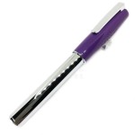 德國 Faber-Castell 輝柏 LOOM雅緻 紫羅蘭 鋼珠筆 （亮銀筆桿）