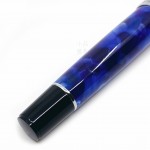 義大利 AURORA OPTIMA 14K鋼筆（藍色銀夾）