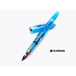 日本 Platinum 白金 平衡透明 PGB 3000A 鋼筆 (透明藍) 日本 Platinum 白金 平衡透明 PGB 3000A 鋼筆 (透明藍)