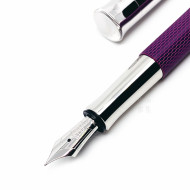 德國 Graf von Faber-Castell 繩紋飾 18K 鋼筆(紫羅蘭) 德國 Graf von Faber-Castell 繩紋飾 18K 鋼筆(紫羅蘭)