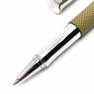 德國 Graf von Faber-Castell 繩紋飾 鋼珠筆(橄欖綠) 德國 Graf von Faber-Castell 繩紋飾 鋼珠筆(橄欖綠)