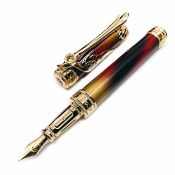 法國 S.T.Dupont 都彭 限量款 phoenix 鳳凰 18K金 鋼筆 (紅色中國漆) 法國 S.T.Dupont 都彭 限量款 phoenix 鳳凰 18K金 鋼筆 (紅色中國漆)