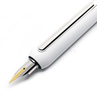德國 Lamy dialog3 焦點系列 074 14K金 鋼筆(亮白色款)  德國 Lamy dialog3 焦點系列 074 14K金 鋼筆(亮白色款)