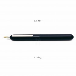 德國 Lamy dialog3 焦點系列 074 14K金 鋼筆（霧黑色款）
