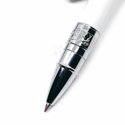 臺灣 MONTREUX 夢多 T7銀蓋雕花 鋼珠筆(白色) 臺灣 MONTREUX 夢多 T7銀蓋雕花 鋼珠筆(白色)