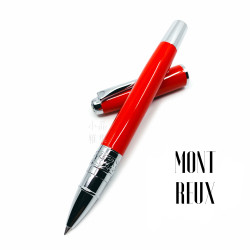 臺灣 MONTREUX 夢多 T7雕花 鋼珠筆(艷紅色) 臺灣 MONTREUX 夢多 T7雕花 鋼珠筆(艷紅色)