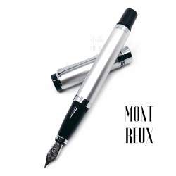 臺灣 MONTREUX 夢多 霧銀 鋼筆 臺灣 MONTREUX 夢多 霧銀 鋼筆