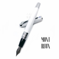 臺灣 MONTREUX 夢多 T7雕花 NAVY  海軍 鋼筆(白色) 臺灣 MONTREUX 夢多 T7雕花 NAVY  海軍 鋼筆(白色)