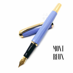 臺灣 MONTREUX 夢多 十二角素面 鋼筆(紫陽花金夾) 臺灣 MONTREUX 夢多 十二角素面 鋼筆(紫陽花金夾)