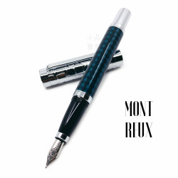 臺灣 MONTREUX 夢多 碳纖維 鋼筆(藍綠色) 臺灣 MONTREUX 夢多 碳纖維 鋼筆(藍綠色)