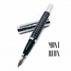 臺灣 MONTREUX 夢多 碳纖維 鋼筆（灰黑色）