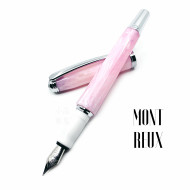 臺灣 MONTREUX 夢多 花草系列 鋼筆(Plum blossom梅花)全花紋銀夾 臺灣 MONTREUX 夢多 花草系列 鋼筆(Plum blossom梅花)全花紋銀夾