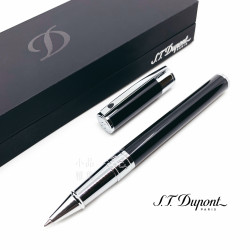 法國 S.T. DUPONT 都彭 D-Initial系列 鋼珠筆(亮黑銀夾) 法國 S.T. DUPONT 都彭 D-Initial系列 鋼珠筆(亮黑銀夾)