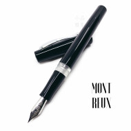 臺灣 MONTREUX 夢多 活塞上墨 鋼筆(素黑) 臺灣 MONTREUX 夢多 活塞上墨 鋼筆(素黑)