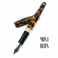 臺灣 MONTREUX 夢多 活塞上墨 鋼筆(素琥珀) 臺灣 MONTREUX 夢多 活塞上墨 鋼筆(素琥珀)