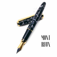 臺灣 MONTREUX 夢多 日本製 馬賽克 鋼筆(黑灰色) 臺灣 MONTREUX 夢多 日本製 馬賽克 鋼筆(黑灰色)
