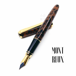 臺灣 MONTREUX 夢多 日本製 馬賽克 鋼筆(咖啡色) 臺灣 MONTREUX 夢多 日本製 馬賽克 鋼筆(咖啡色)