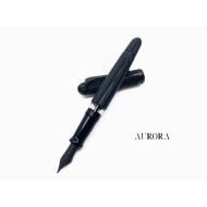  義大利 Aurora 888 Black Mamba 黑色曼巴蛇 全球限量888支 18K 活塞鋼筆 