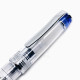 日本 PILOT 百樂 Prera 鋼筆（透明深藍)