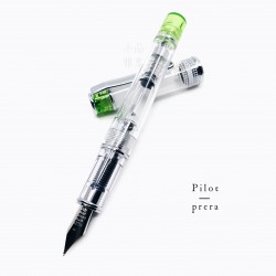 日本 PILOT 百樂 Prera 鋼筆（透明綠）