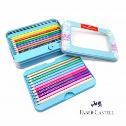 德國 Faber-Castell 輝柏 20色 三角點鑽色鉛筆 禮盒組（201641）