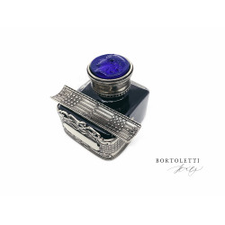 義大利 Bortoletti CAL60 Inkwell 白銅 鋼筆用黑色 墨水瓶 義大利 Bortoletti CAL60 Inkwell 白銅 鋼筆用黑色 墨水瓶