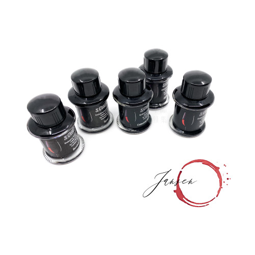 德國 Jansen 手工墨水DE ATRAMENTIS 紅酒香 鋼筆墨水（可加購禮盒）