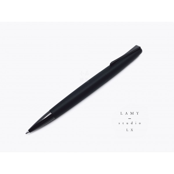 德國 Lamy Studio系列 2019限定色 266 Lx all black 奢華極黑 原子筆