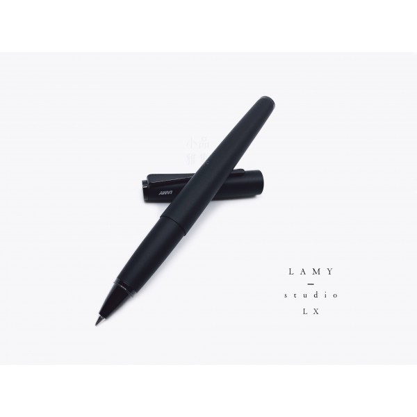 德國 Lamy Studio系列 2019限定色 366 Lx all black 奢華極黑 鋼珠筆