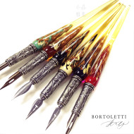 義大利 Bortoletti Set21 玻璃沾水筆+墨水+筆尖組(六色可選) 義大利 Bortoletti Set21 玻璃沾水筆+墨水+筆尖組(六色可選)