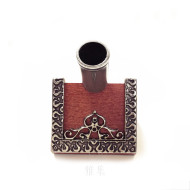 義大利 Bortoletti PPE01 白銅+木質筆擱 義大利 Bortoletti PPE01 白銅+木質筆擱