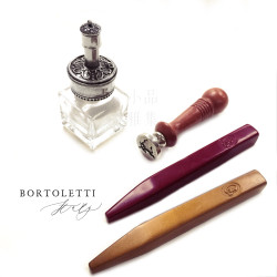 義大利 Bortoletti SIG35 酒精燈+封蠟+封印 組合 義大利 Bortoletti SIG35 酒精燈+封蠟+封印 組合