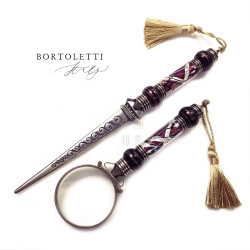 義大利 Bortoletti TL06 拆信刀+放大鏡 組合 義大利 Bortoletti TL06 拆信刀+放大鏡 組合