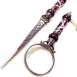 義大利 Bortoletti TL06 拆信刀+放大鏡 組合 義大利 Bortoletti TL06 拆信刀+放大鏡 組合