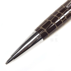 德國 Faber-Castell 輝柏 E-Motion系列 天然樹脂 鱷魚紋 深褐色 旋轉1.4mm鉛筆(138354) 德國 Faber-Castell 輝柏 E-Motion系列 天然樹脂 鱷魚紋 深褐色 旋轉1.4mm鉛筆(138354)