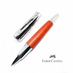 德國 Faber-Castell 輝柏 E-Motion系列 梨木桿 淺褐色 鋼珠筆（148205）