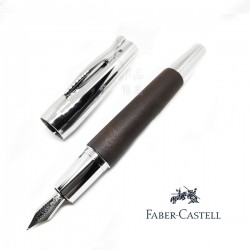 德國 Faber-Castell 輝柏 E-Motion系列 梨木桿 深褐色 鋼筆（148212）