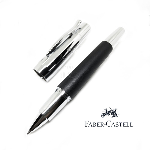 德國 Faber-Castell 輝柏 E-Motion系列 梨木桿 黑色 鋼珠筆(148225)