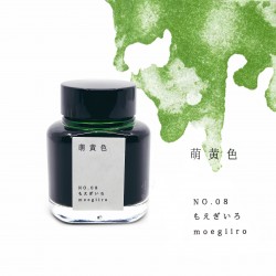 日本 TAG 文具店 40ml 京之音系列 鋼筆 墨水（萌黃色）