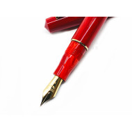 義大利 LEONARDO Momento Zero Corallo 紅色大理石 鋼筆 義大利 LEONARDO Momento Zero Corallo 紅色大理石 鋼筆