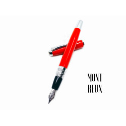 臺灣 MONTREUX 夢多 T7雕花 鋼筆(艷紅色) 臺灣 MONTREUX 夢多 T7雕花 鋼筆(艷紅色)