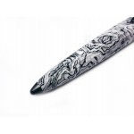 德國 DIPLOMAT 迪波曼 AERO 太空梭 黑白大理石紋 Volute蝸殼 限量 鋼筆