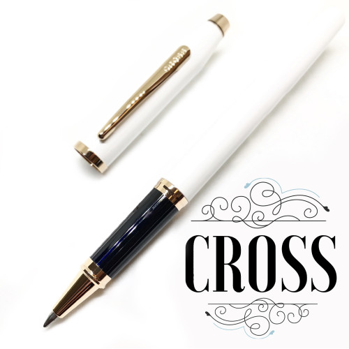 CROSS 高仕 Century II 玫瑰金 珍珠白亮漆 鋼珠筆